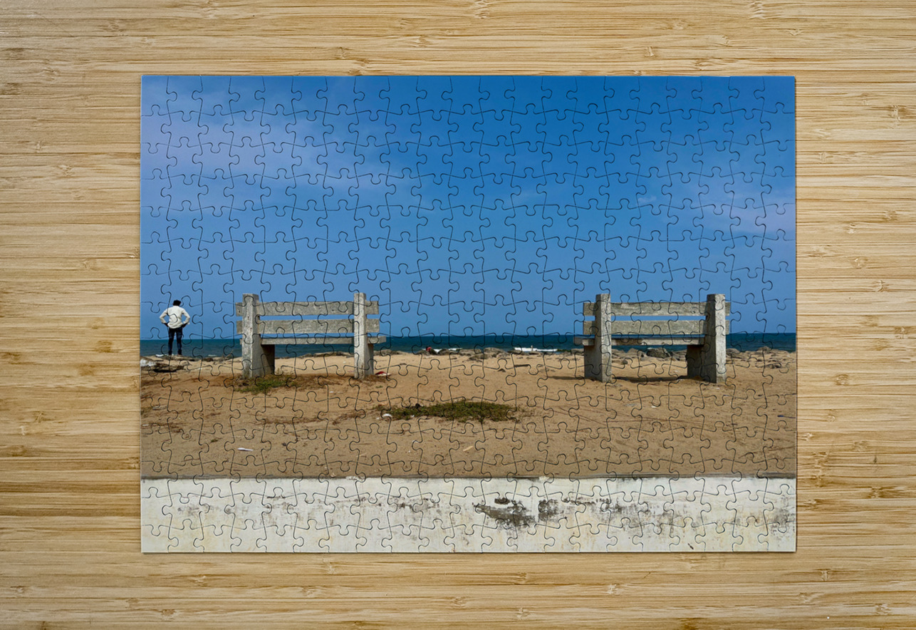 The Twin Benches Jimmy Roy Photos Puzzle printing