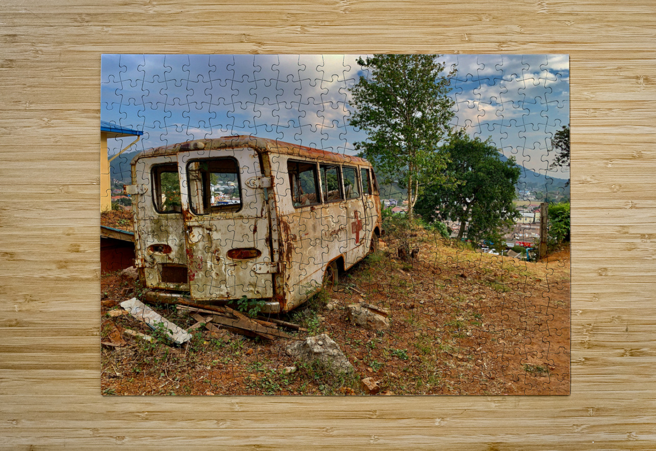 It Used to Be an Ambulance Jimmy Roy Photos Puzzle printing