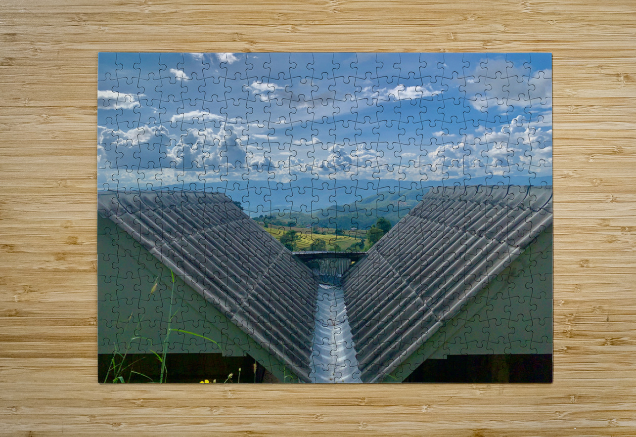 V Roof View Jimmy Roy Photos Puzzle printing