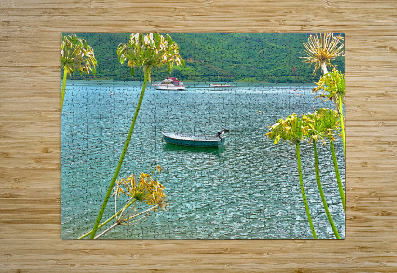 Empty Boat on the Lake Jimmy Roy Photos Puzzle printing