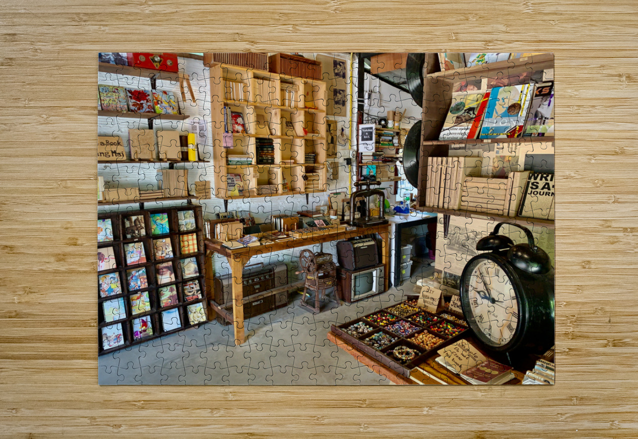 Nice Bookstore Jimmy Roy Photos Puzzle printing