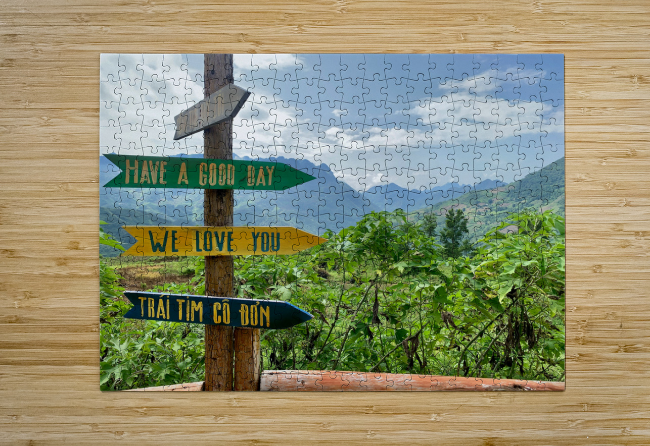 Which Way To Go Jimmy Roy Photos Puzzle printing