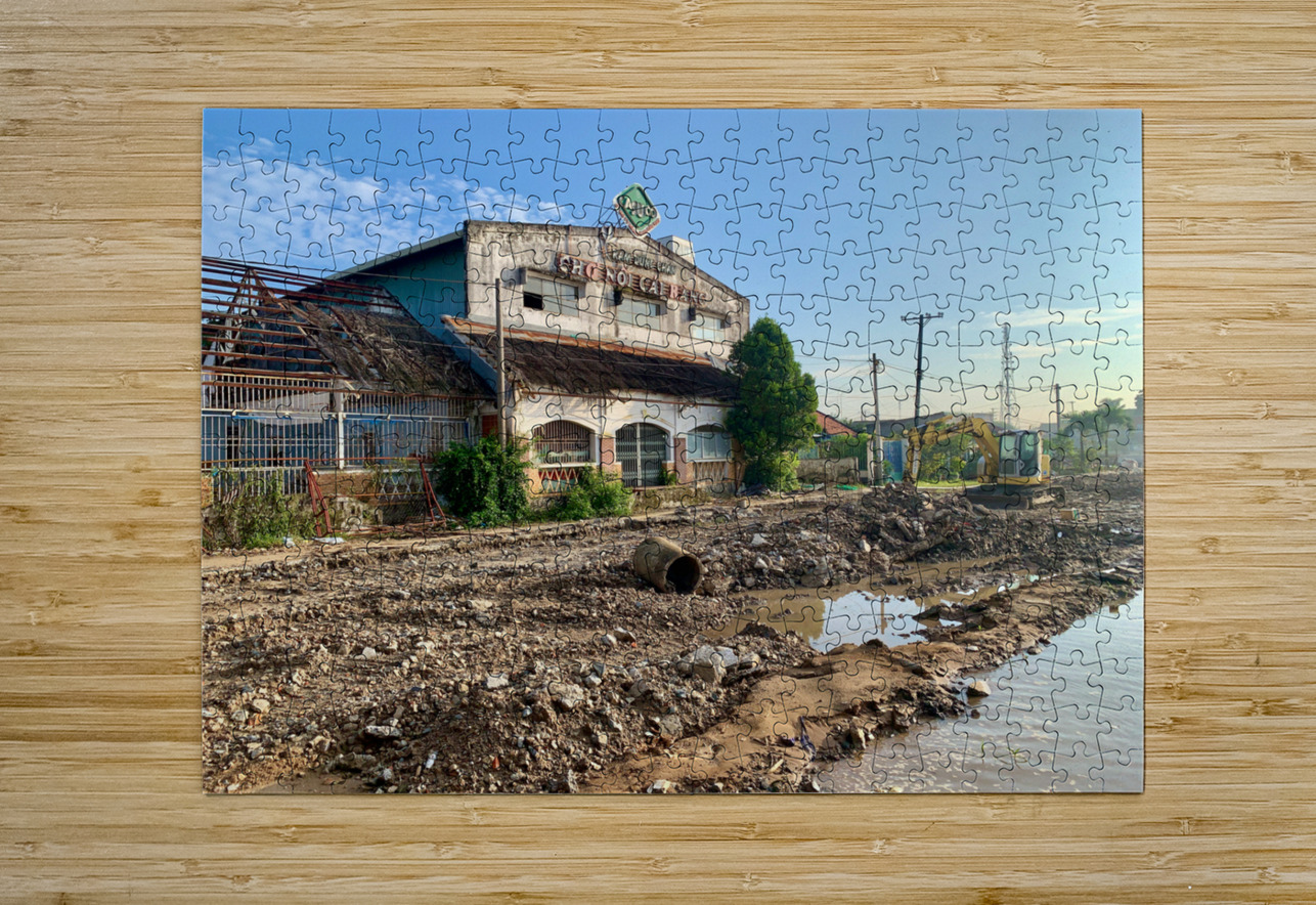 Nice Building in Construction Zone Jimmy Roy Photos Puzzle printing