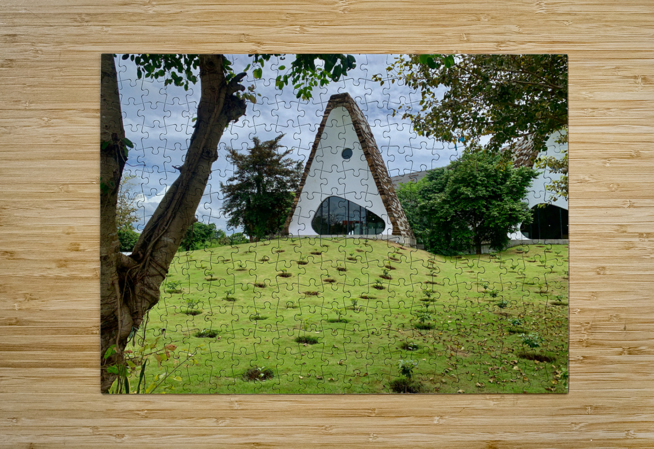 Triangle Shaped Coffee Museum 2 Jimmy Roy Photos Puzzle printing