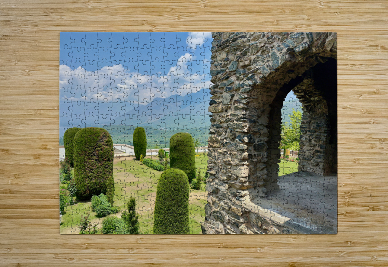 View from Pari Mahal Srinagar Jimmy Roy Photos Puzzle printing