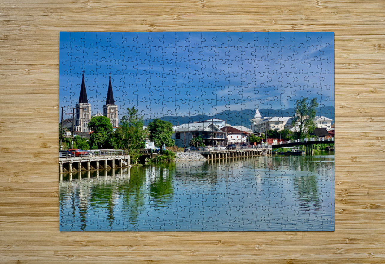 View of the Chanthaburi Cathedral Jimmy Roy Photos Puzzle printing