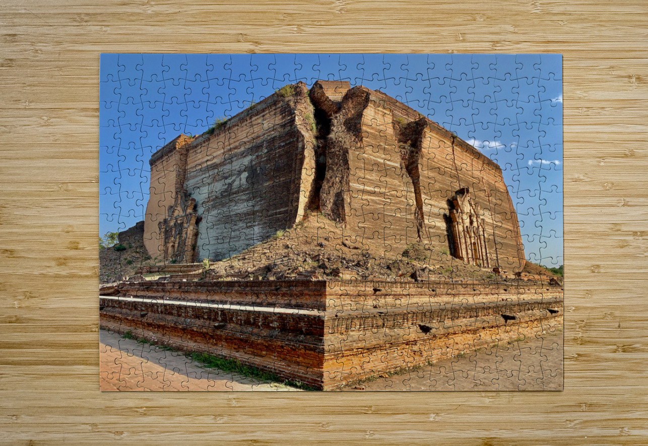 Mingun Pahtodawgyi 2 Jimmy Roy Photos Puzzle printing