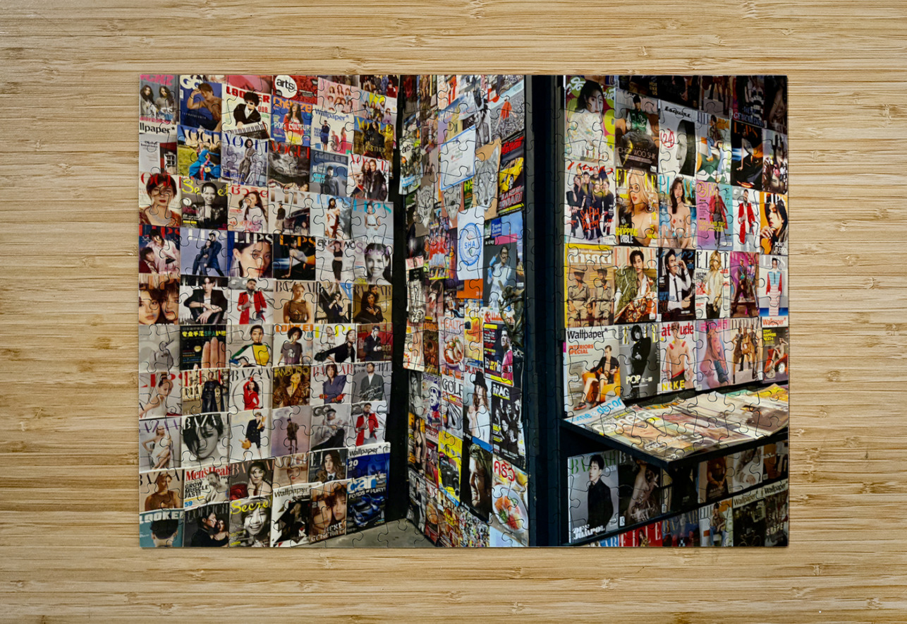 Magazine Walls Jimmy Roy Photos Puzzle printing