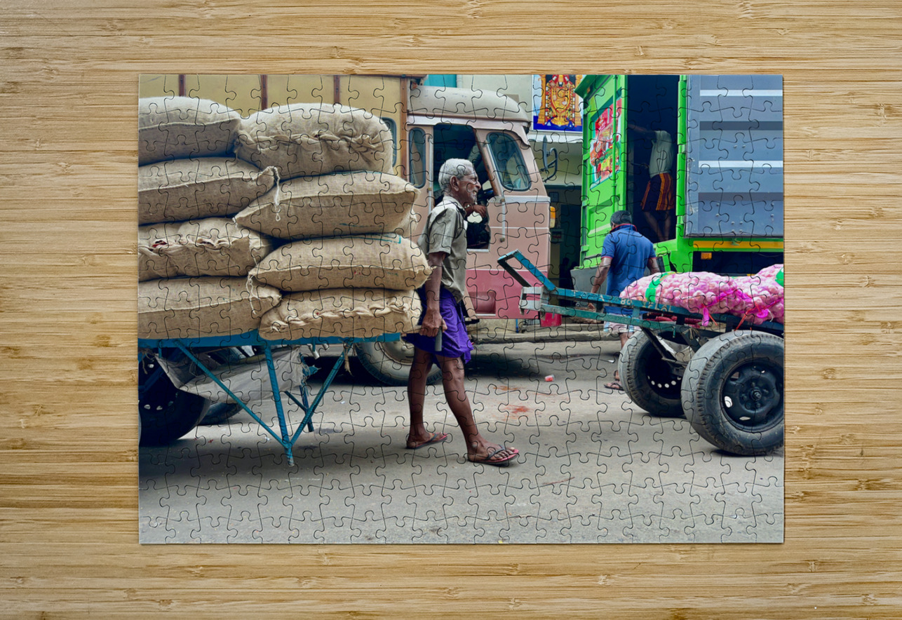 Heavy Delivery Jimmy Roy Photos Puzzle printing