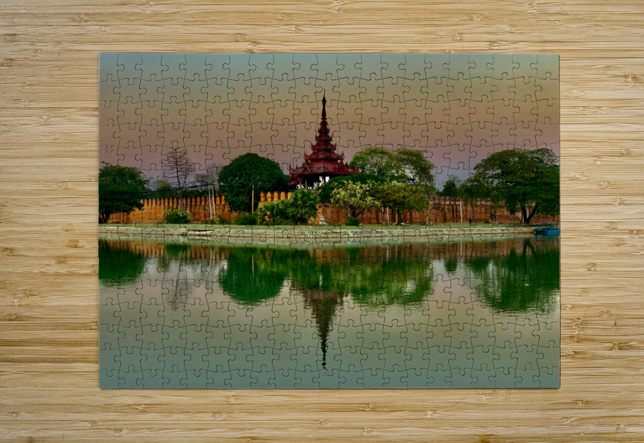 Reflections of Mandalay 2 Jimmy Roy Photos Puzzle printing