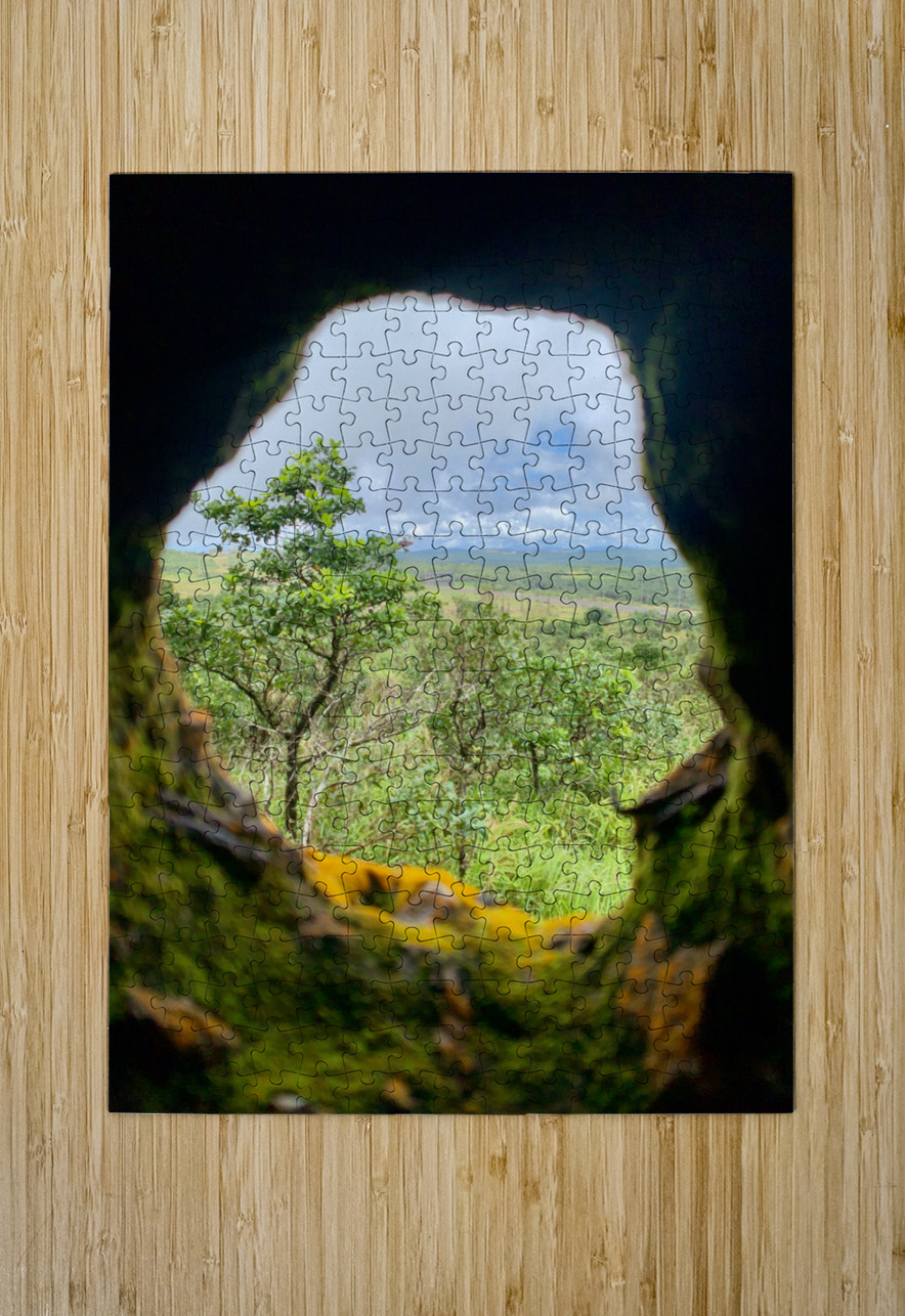 Nature Through the Hole Jimmy Roy Photos Puzzle printing