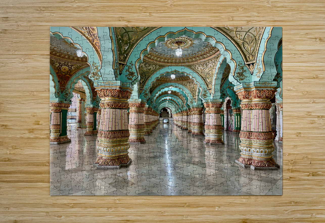 Mysore Palace Gallery Jimmy Roy Photos Puzzle printing
