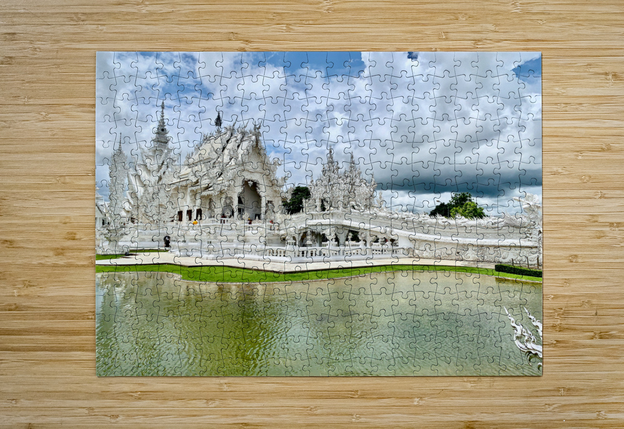 Wat Rong Khun White Temple 2 Jimmy Roy Photos Puzzle printing