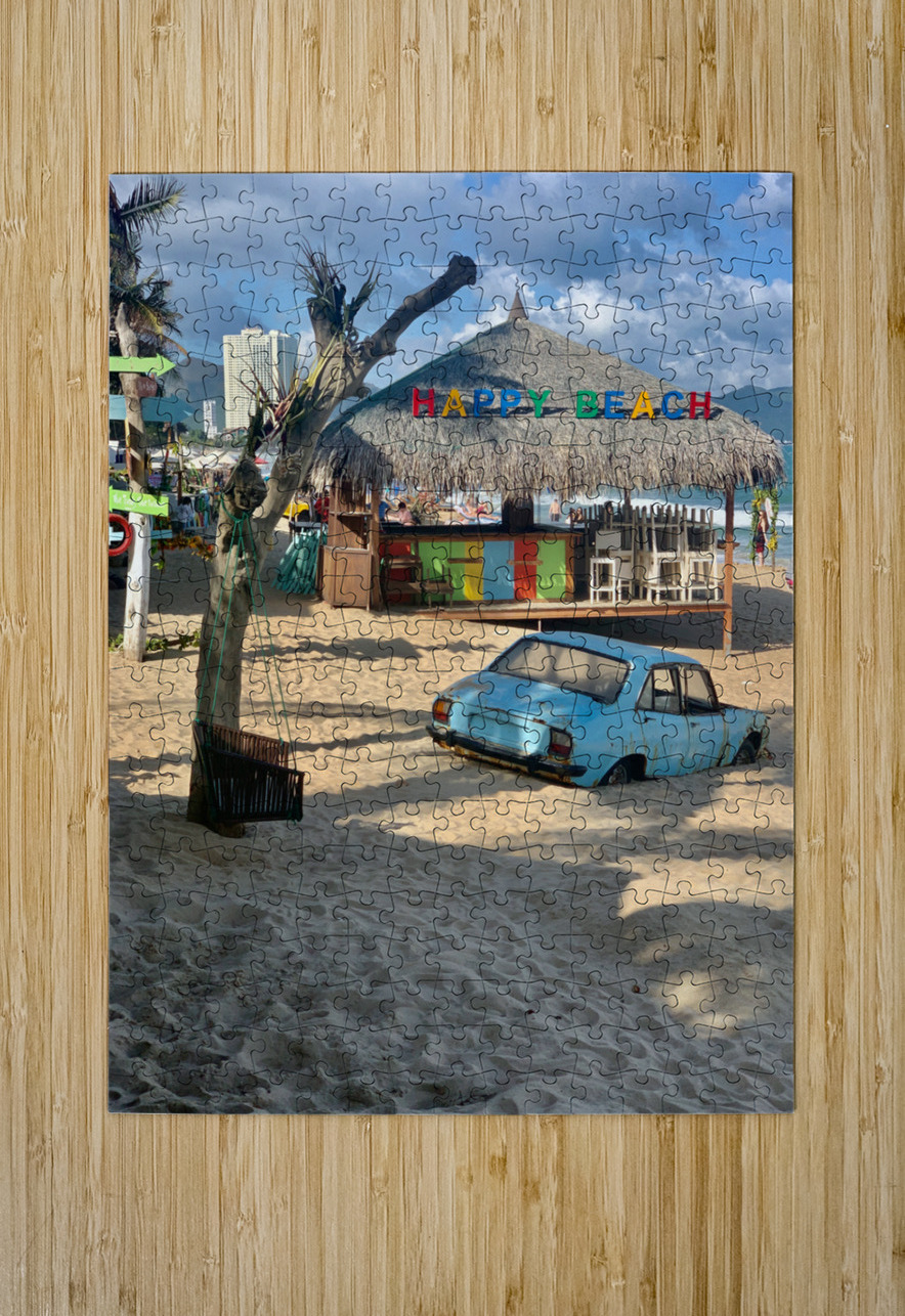 Car in the Sand Jimmy Roy Photos Puzzle printing