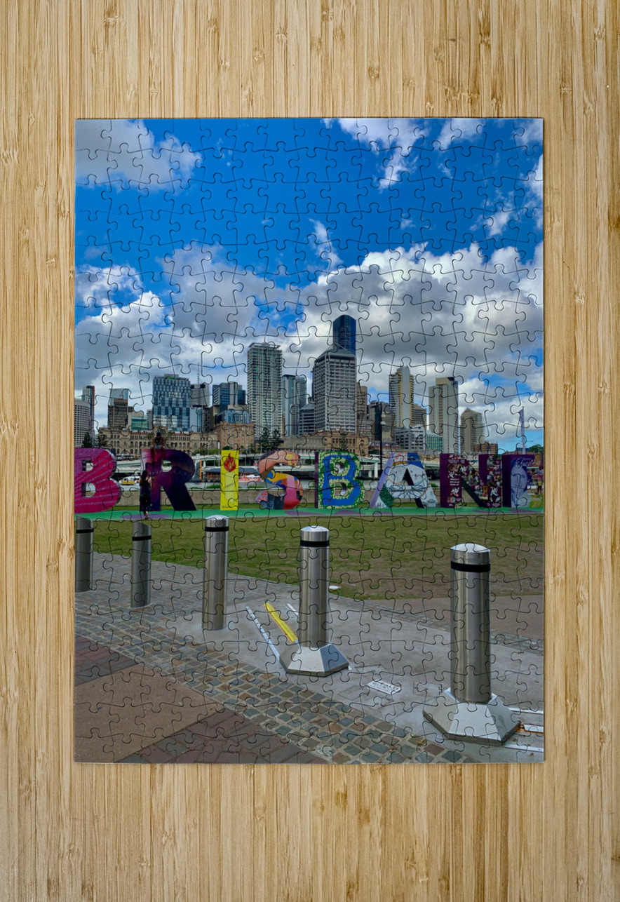 Brisbane Sign Jimmy Roy Photos Puzzle printing