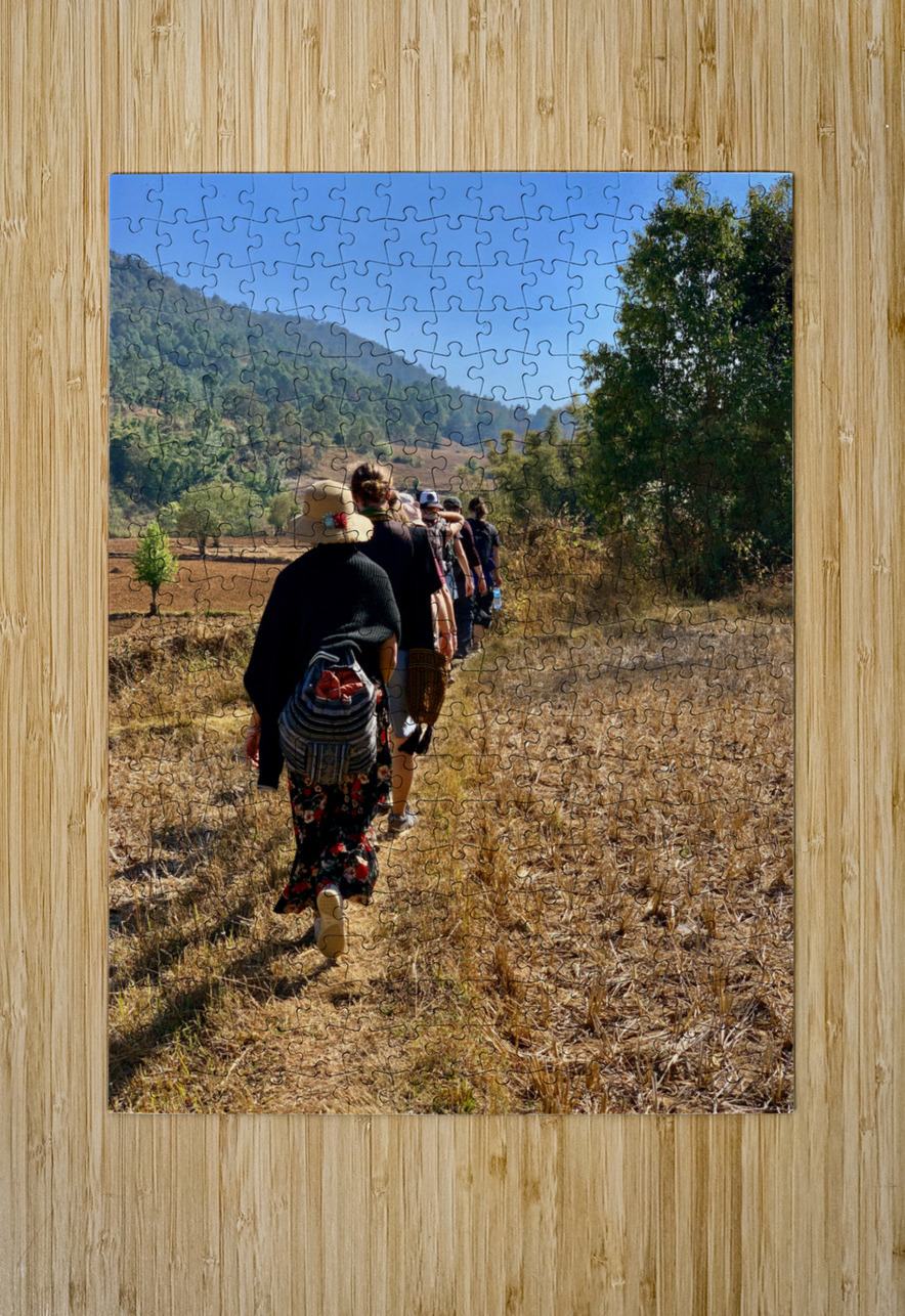 Follow the Path Jimmy Roy Photos Puzzle printing