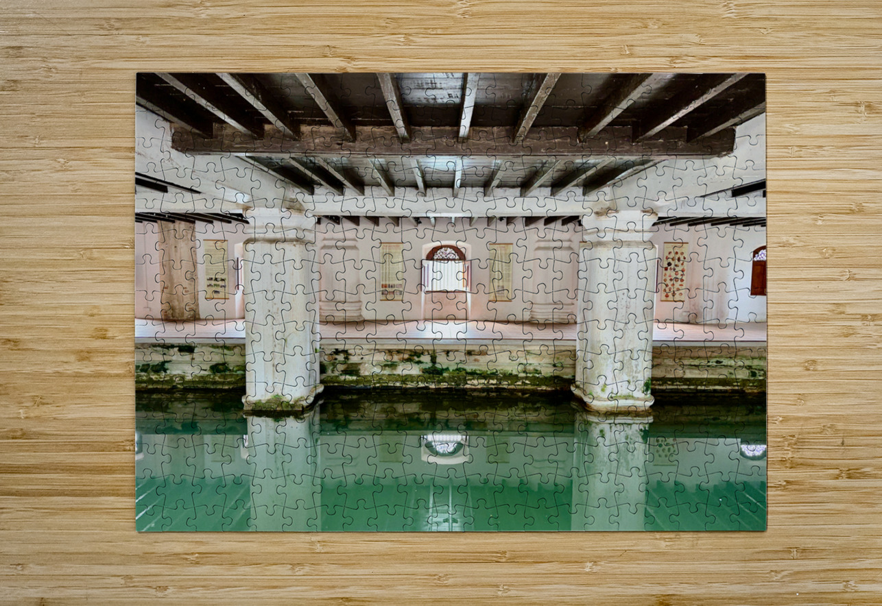 Ulupen Geya Kandy Lake Inside Reflection Jimmy Roy Photos Puzzle printing