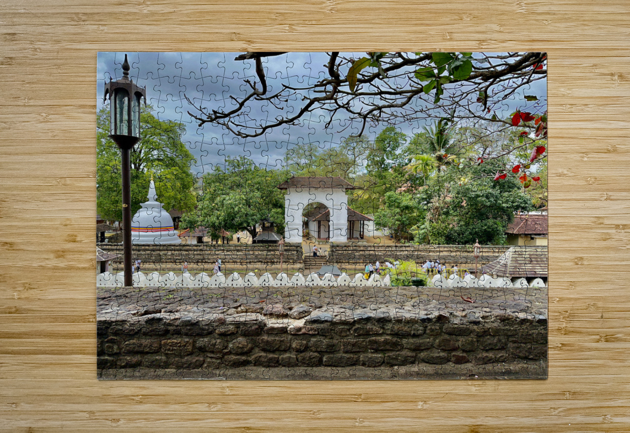 Temple Half Wall Jimmy Roy Photos Puzzle printing