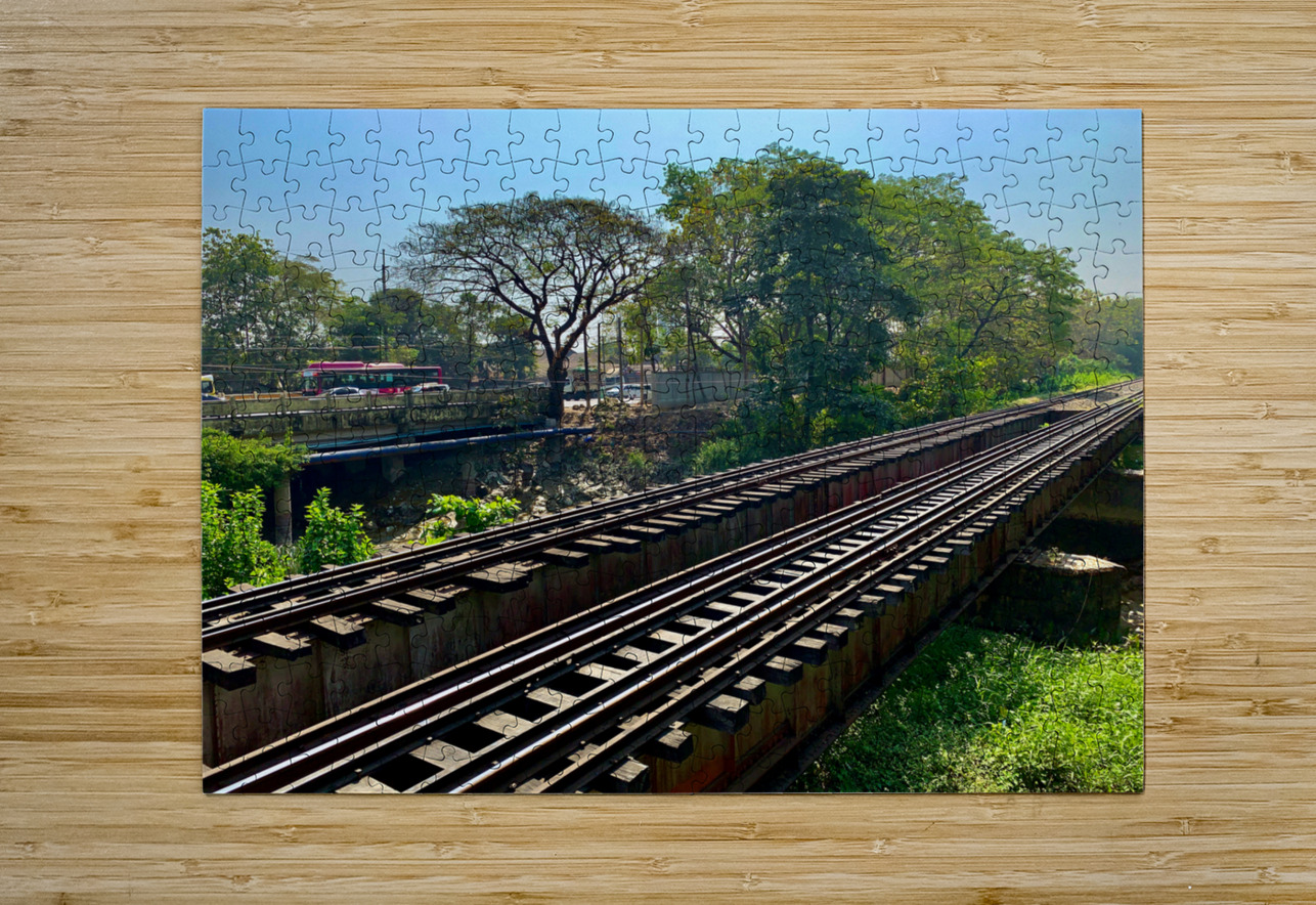 Train Bridge Jimmy Roy Photos Puzzle printing