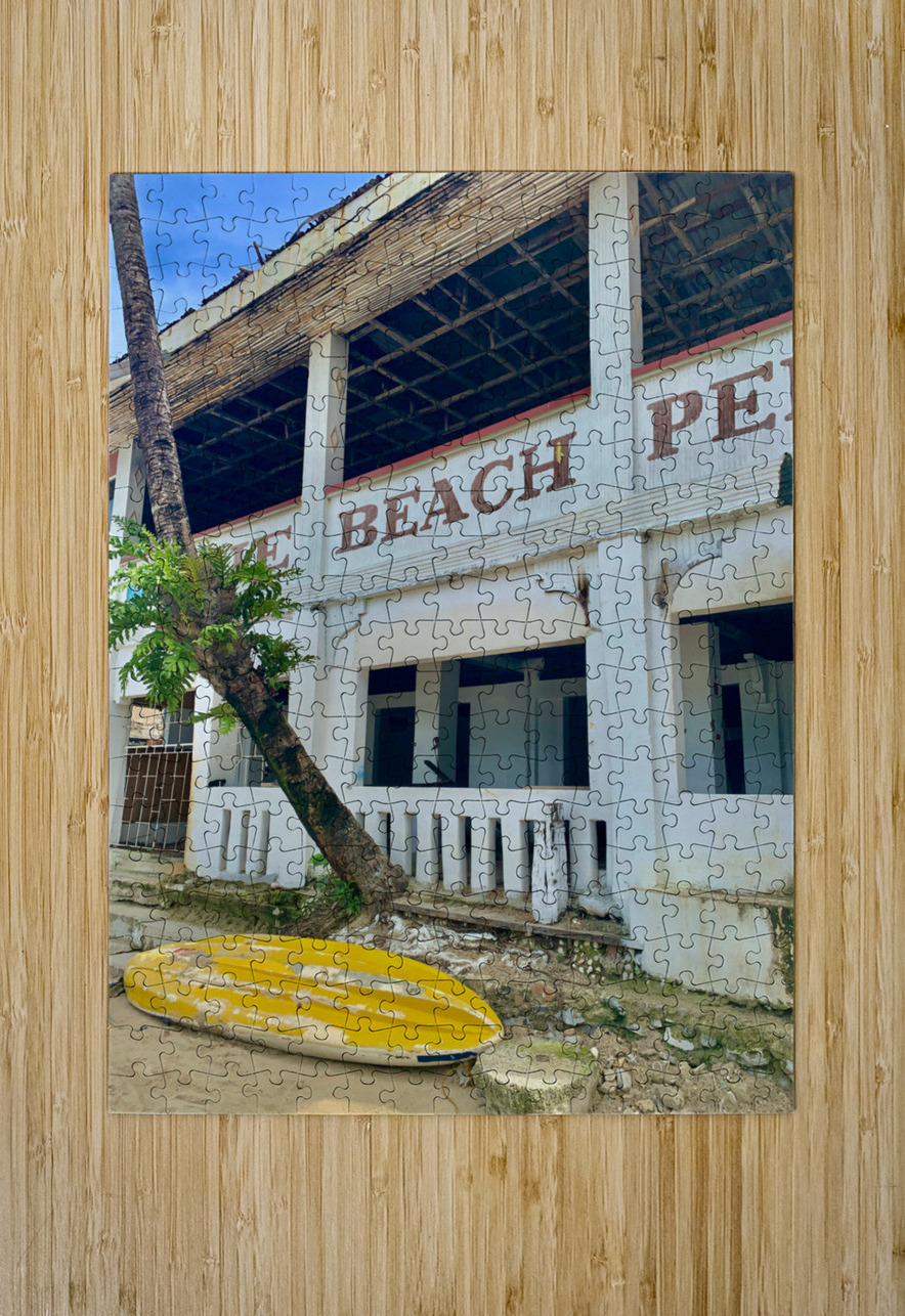 White Beach Building Jimmy Roy Photos Puzzle printing