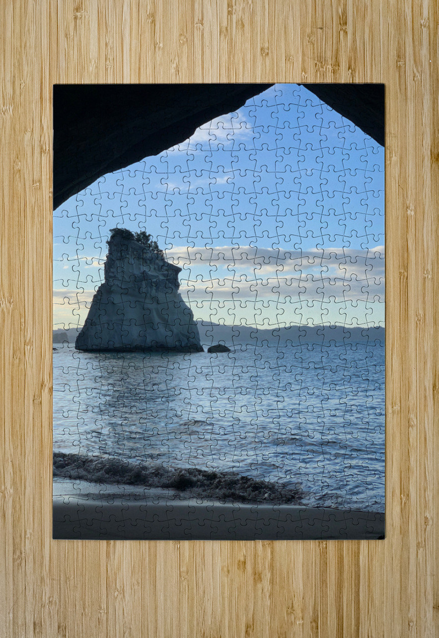 Cathedral Cove New Zealand 4 Jimmy Roy Photos Puzzle printing