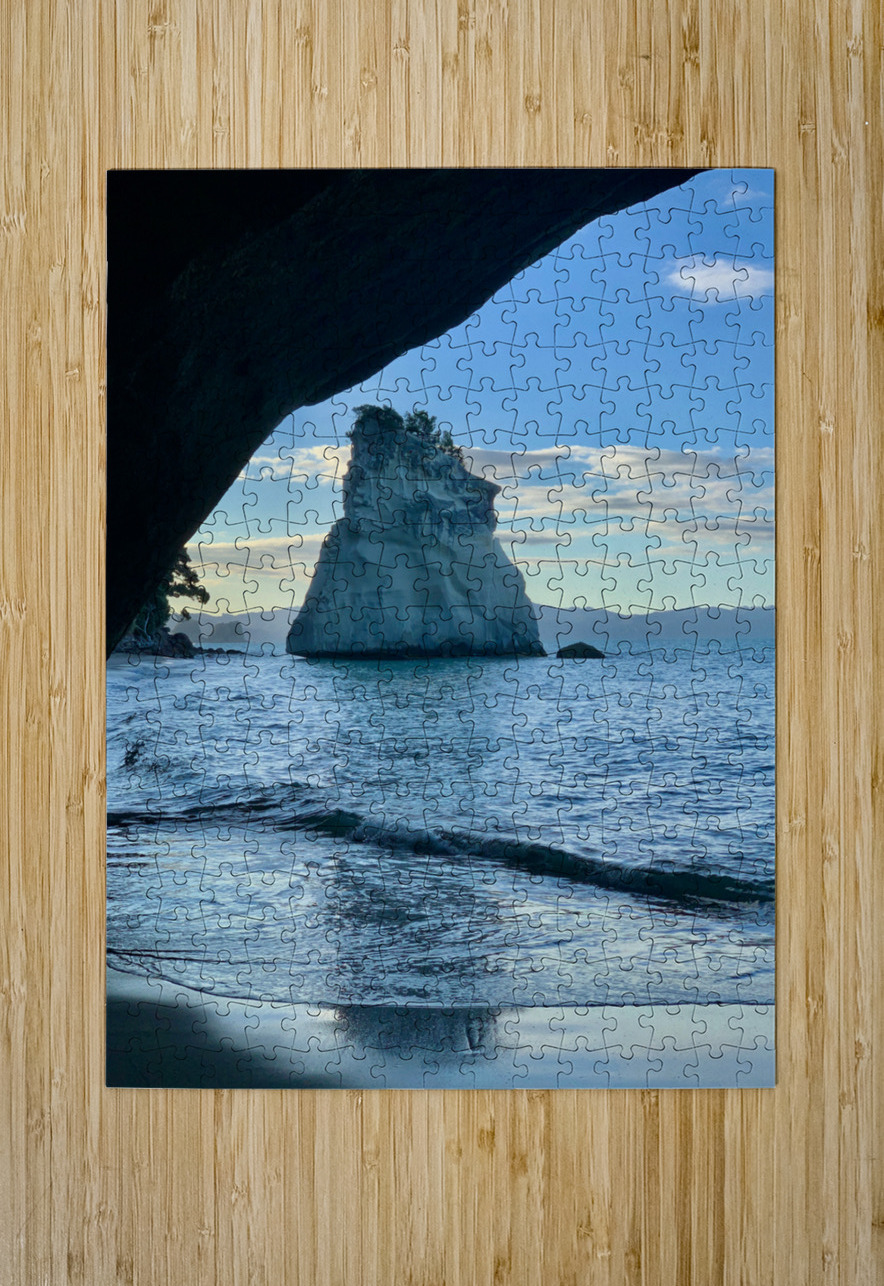 Cathedral Cove New Zealand 2 Jimmy Roy Photos Puzzle printing