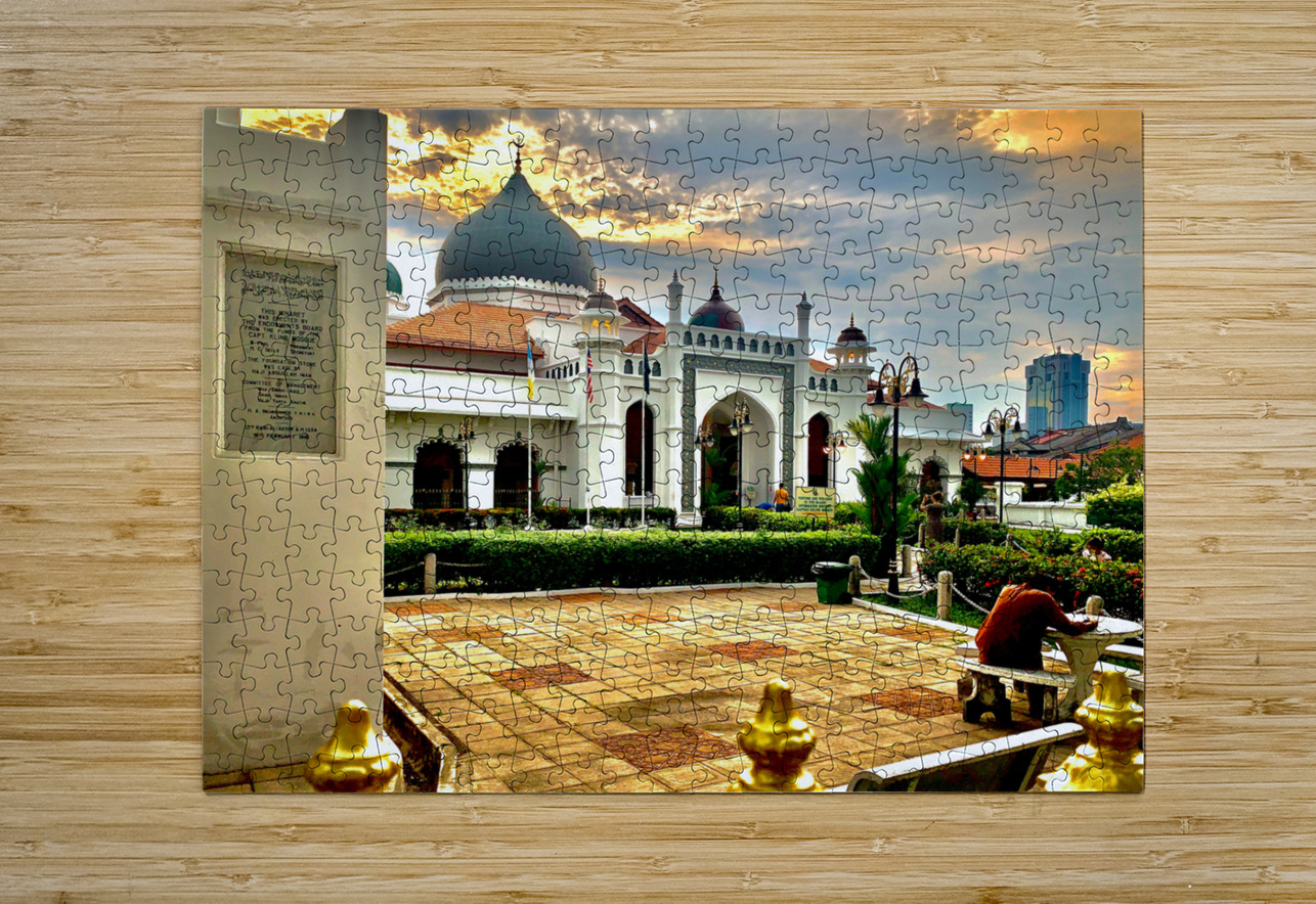 Kapitan Keling Mosque Georgetown Jimmy Roy Photos Puzzle printing