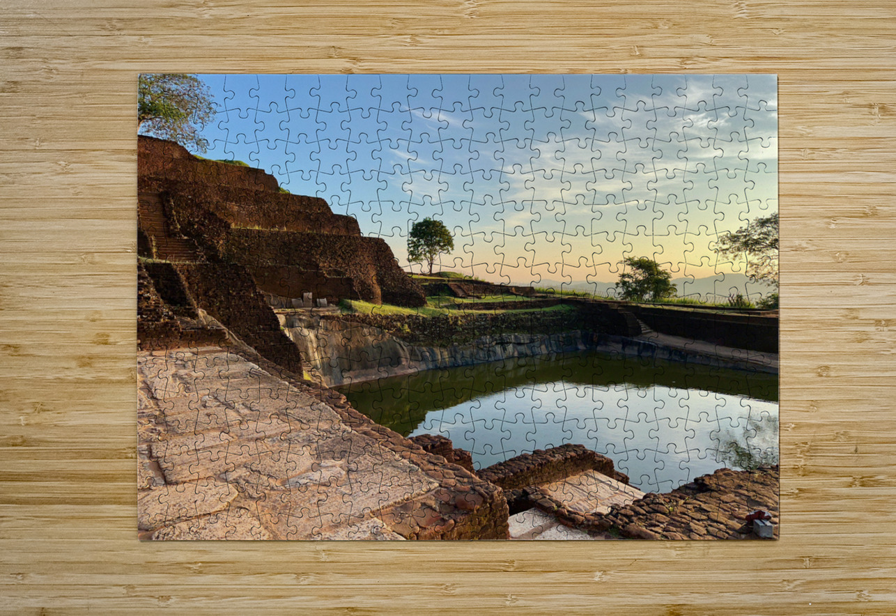 Sunrise on Top of Sigiriya Sri Lanka 8 Jimmy Roy Photos Puzzle printing