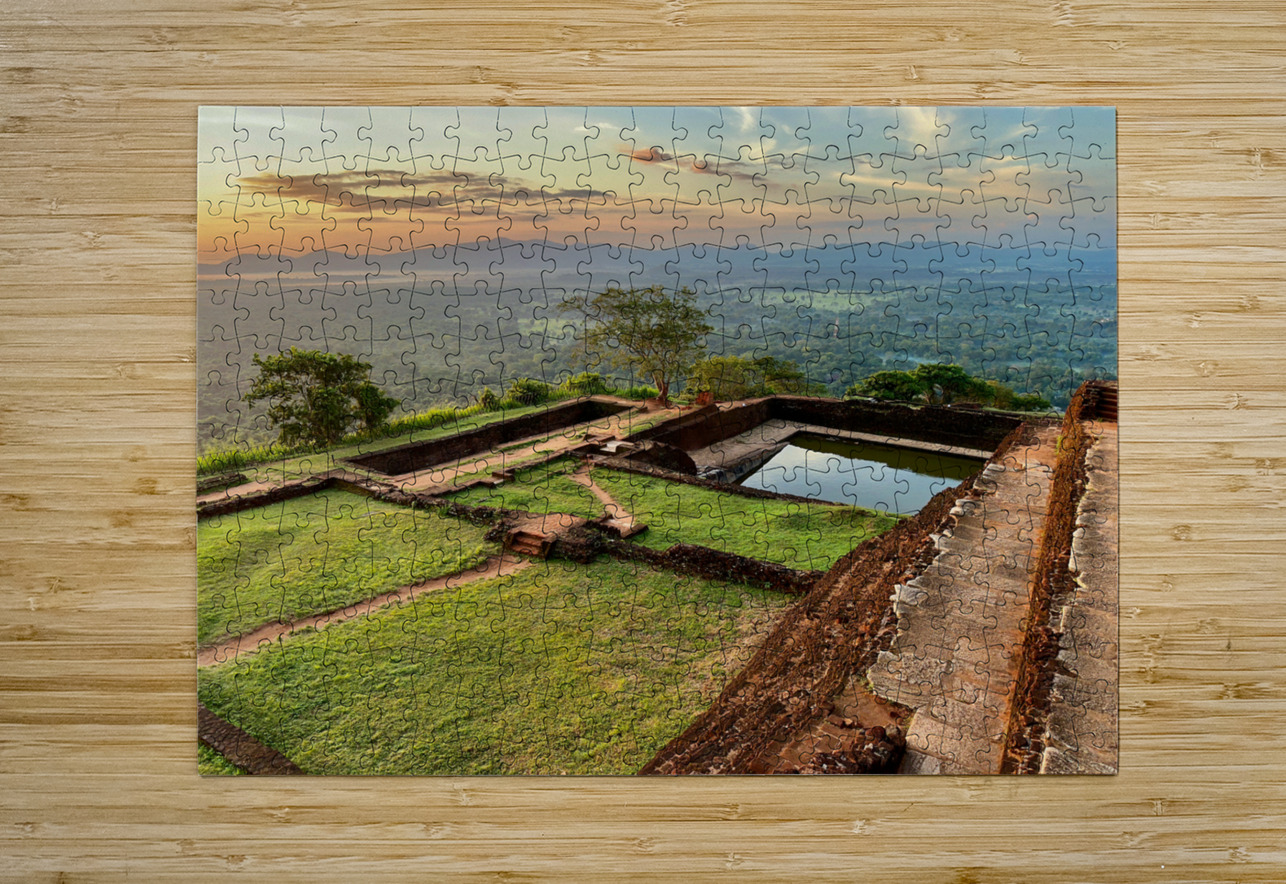 Sunrise on Top of Sigiriya Sri Lanka 7 Jimmy Roy Photos Puzzle printing