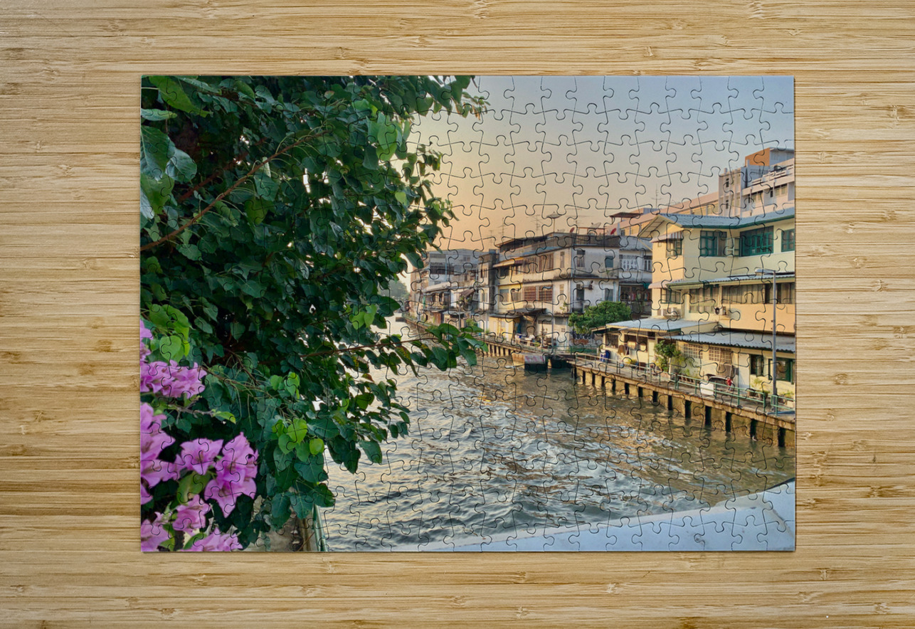 Bangkok Waterway Jimmy Roy Photos Puzzle printing