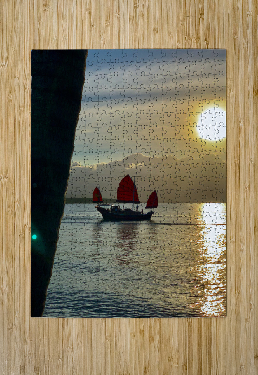 Special Boat When the Sun comes Down Jimmy Roy Photos Puzzle printing