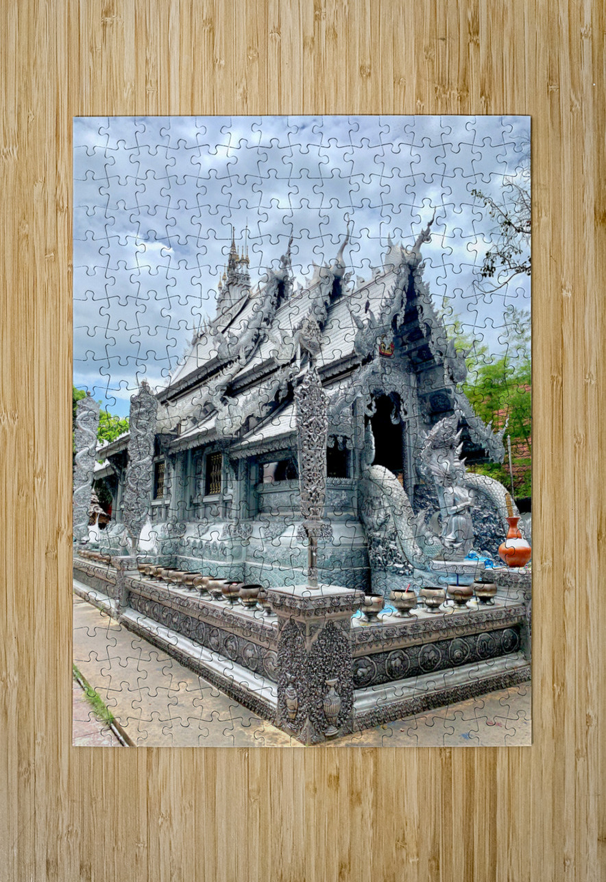 The Silver Temple Wat Sri Suphan Chiang Mai Thailand Jimmy Roy Photos Puzzle printing