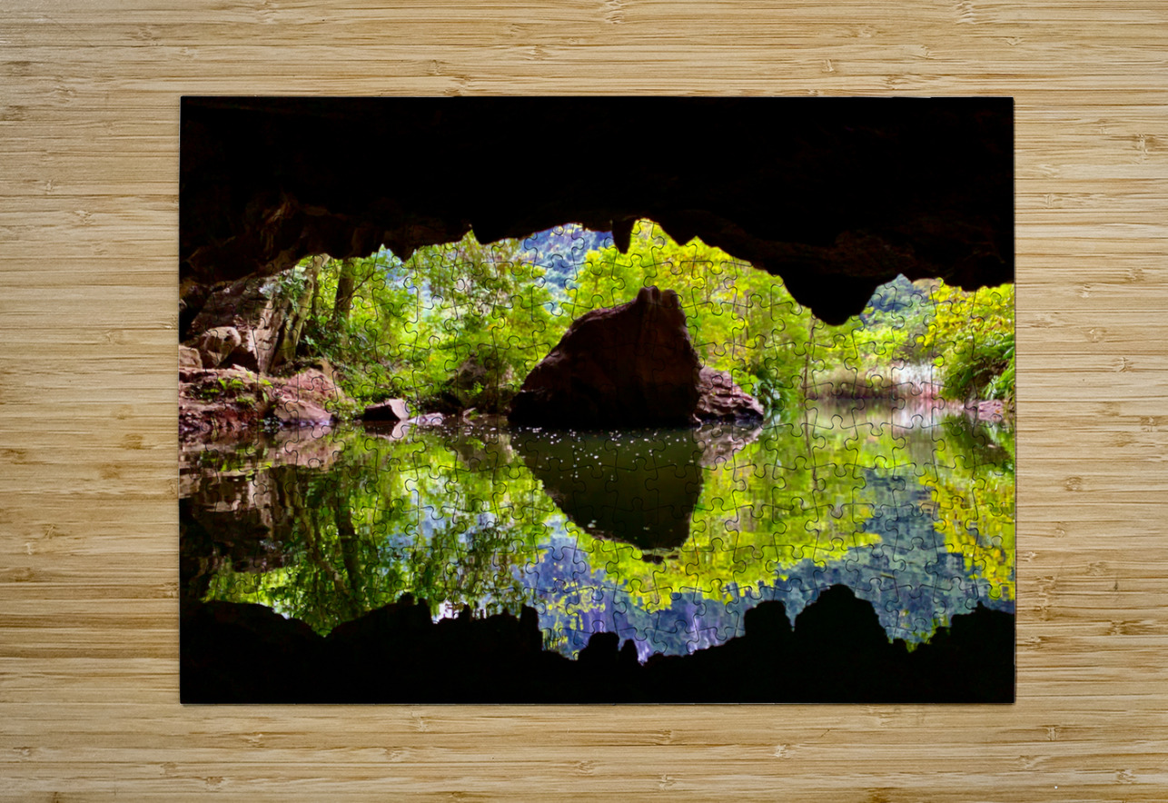 Cave Reflections Jimmy Roy Photos Puzzle printing