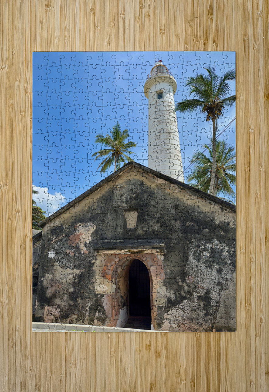 Galle Fort Lighthouse Jimmy Roy Photos Puzzle printing