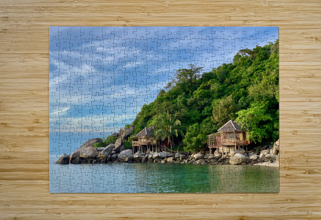 Bungalows on the Coast Jimmy Roy Photos Puzzle printing