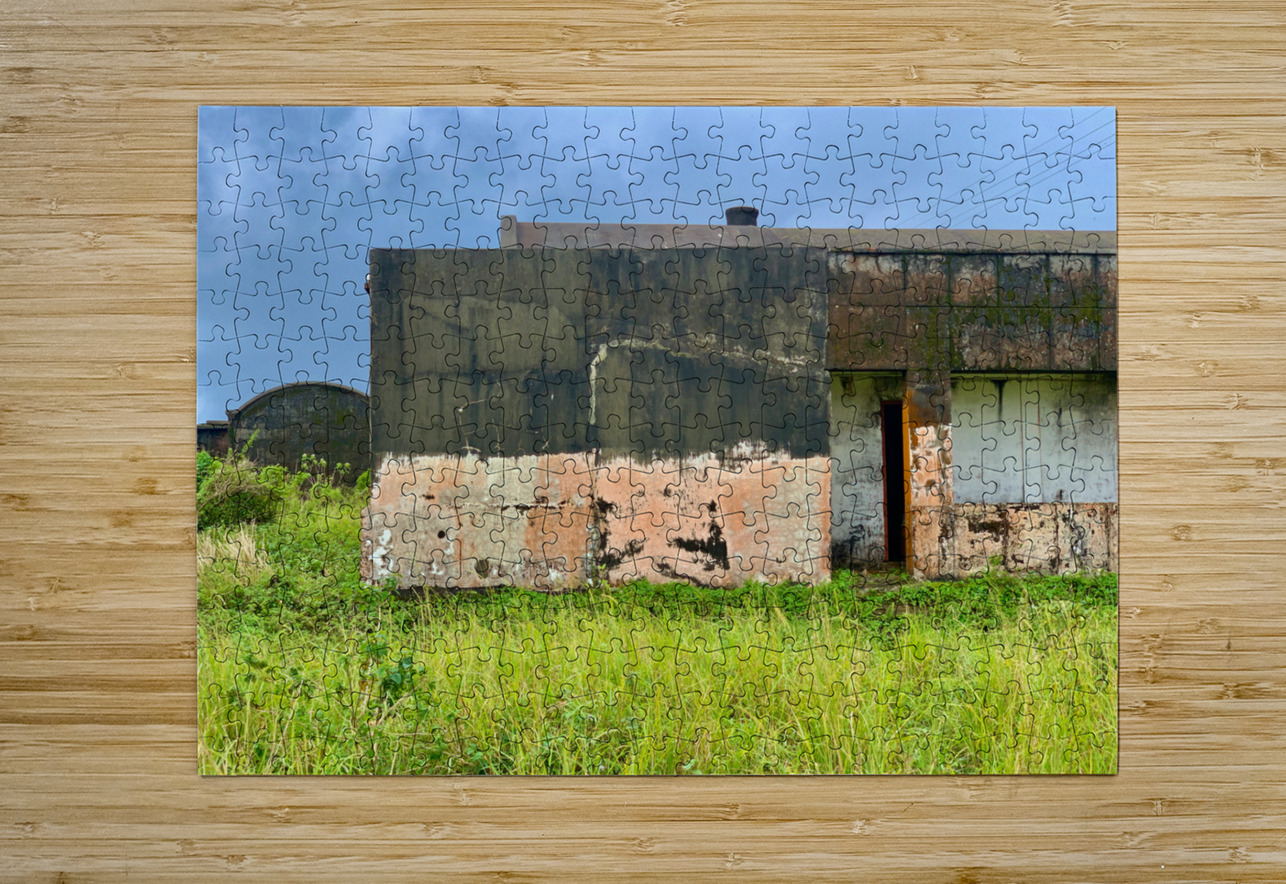 Abandoned Building in Bokor Cambodia Jimmy Roy Photos Puzzle printing