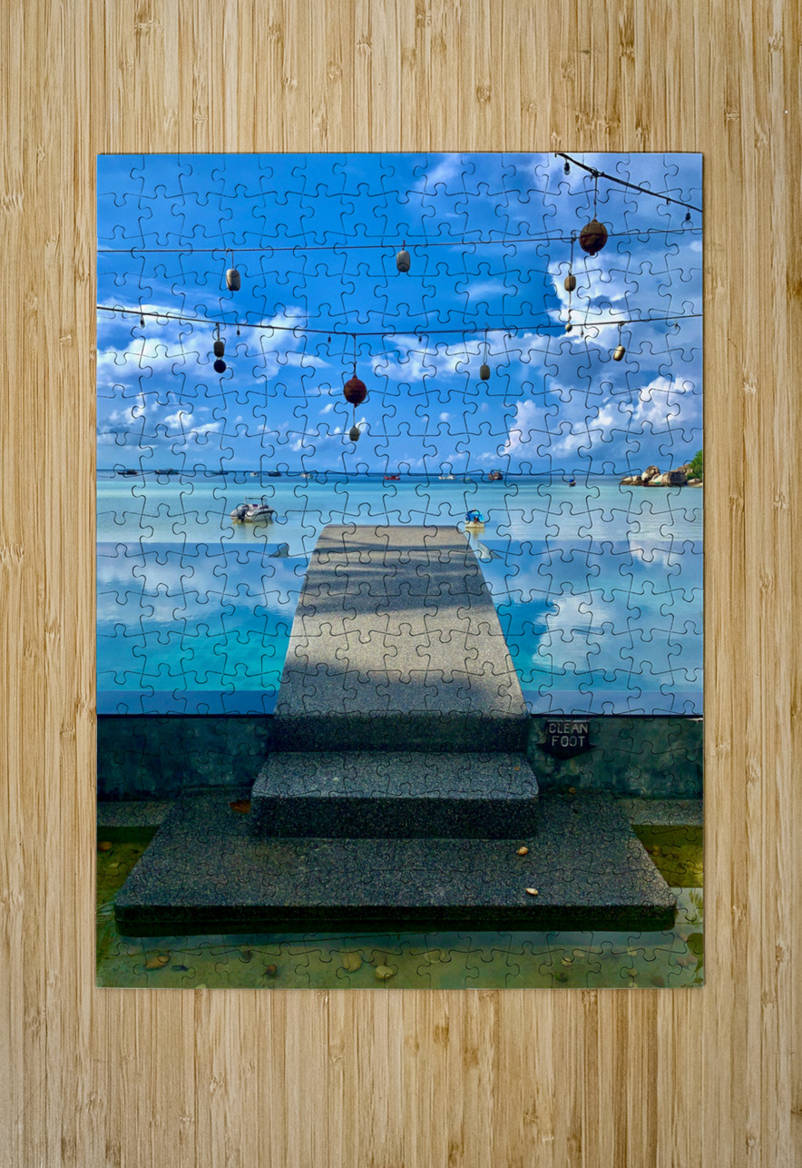 Clouds in the Pool Jimmy Roy Photos Puzzle printing