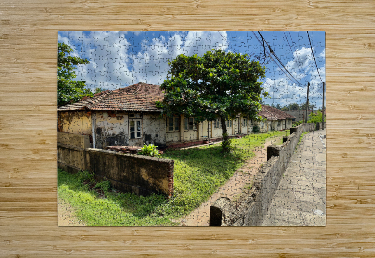 House in Galle Sri Lanka Jimmy Roy Photos Puzzle printing