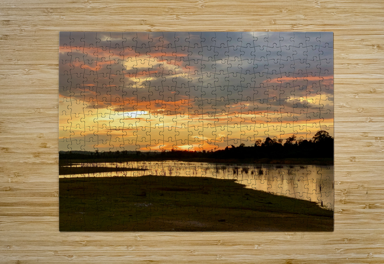 Serenity Over the Lake Jimmy Roy Photos Puzzle printing