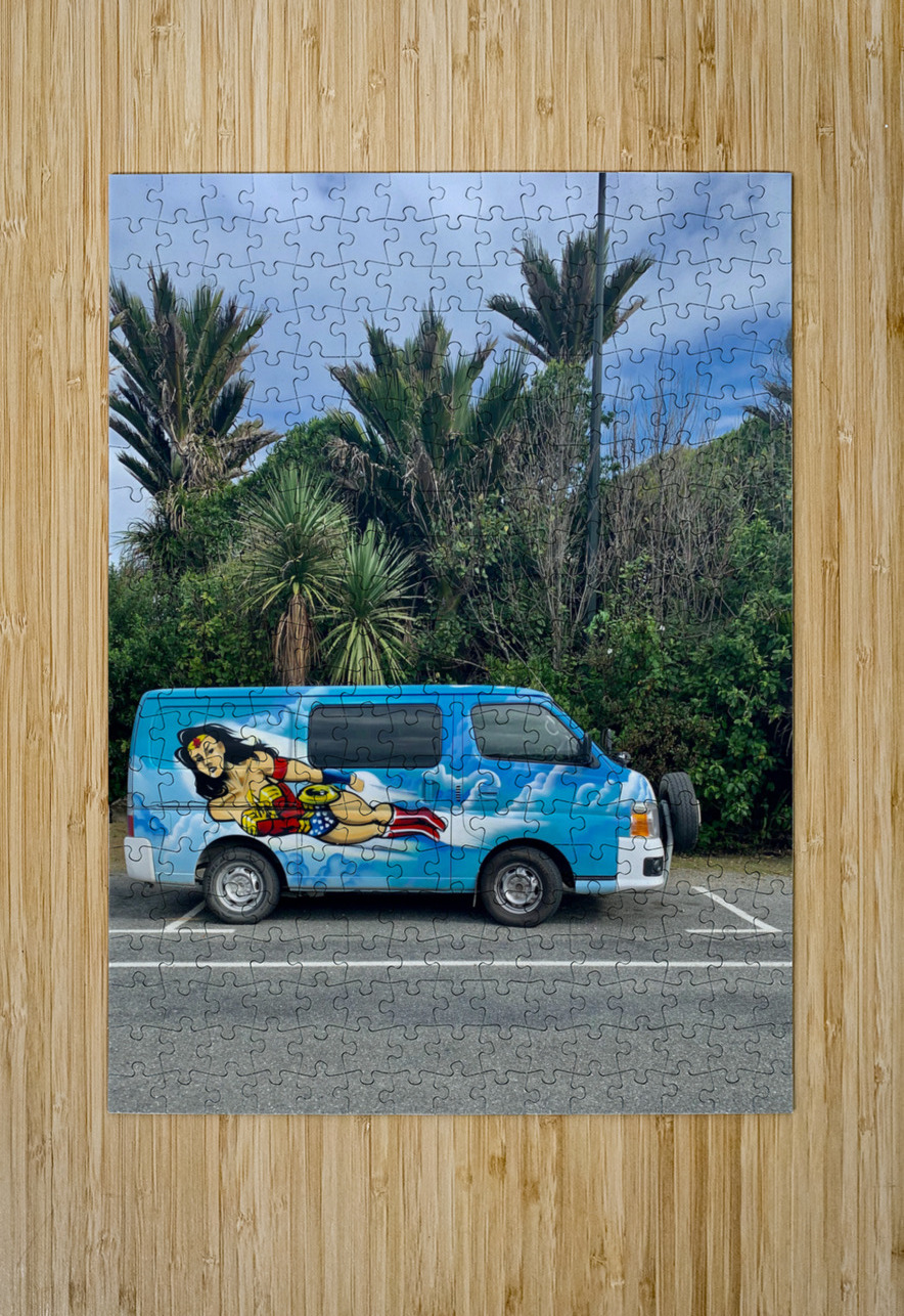 Superwoman Van Jimmy Roy Photos Puzzle printing