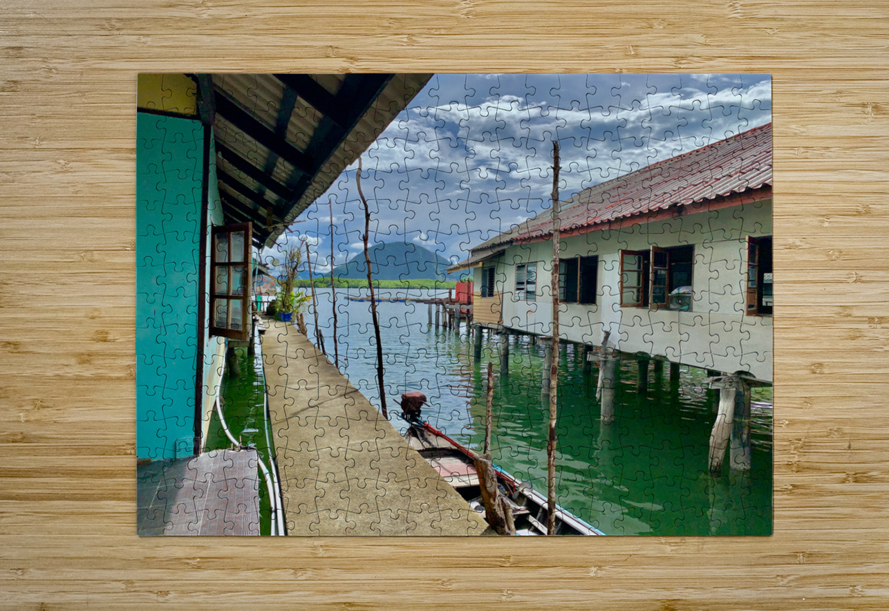 Koh Panyee Floating Village Thailand Jimmy Roy Photos Puzzle printing