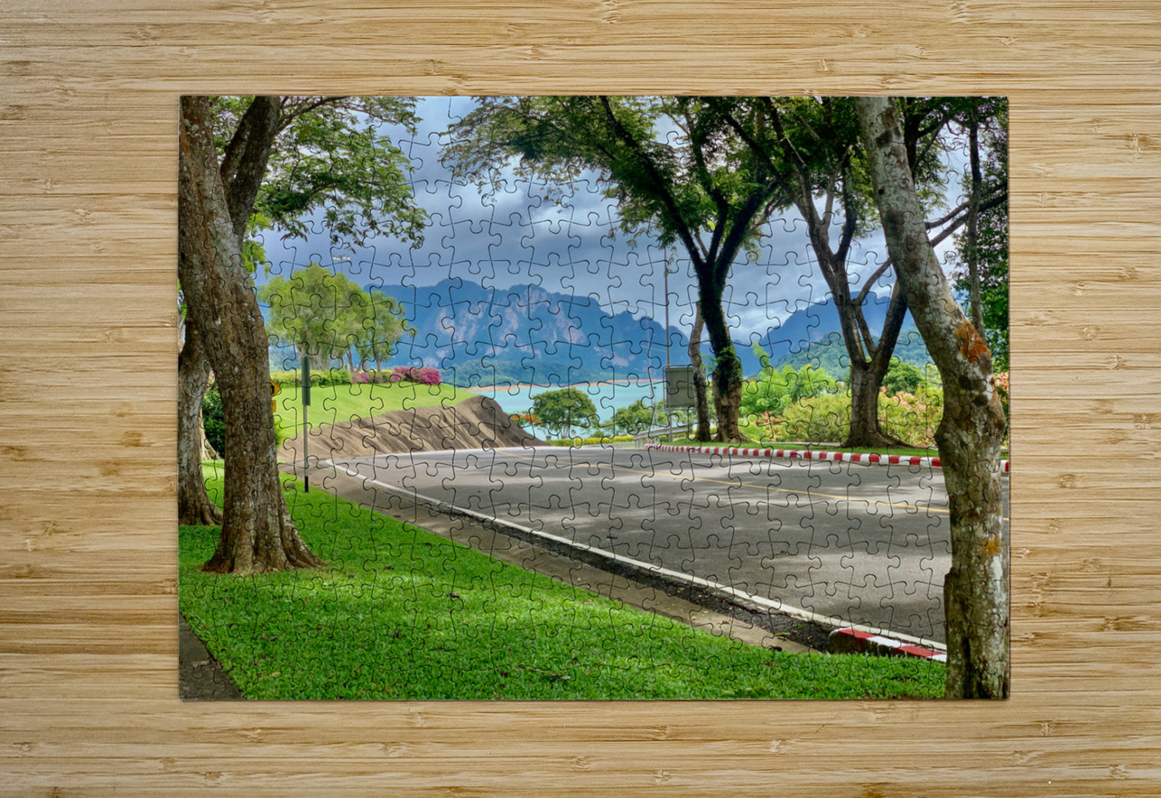 Road to Khao Sok Lake Thailand Jimmy Roy Photos Puzzle printing