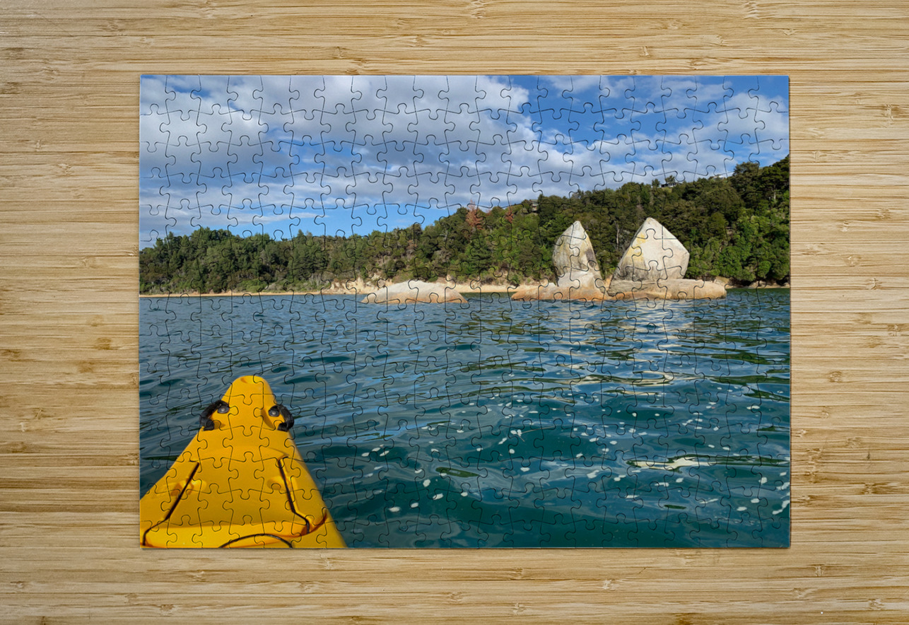 Split Apple Rock New Zealand 2 Jimmy Roy Photos Puzzle printing