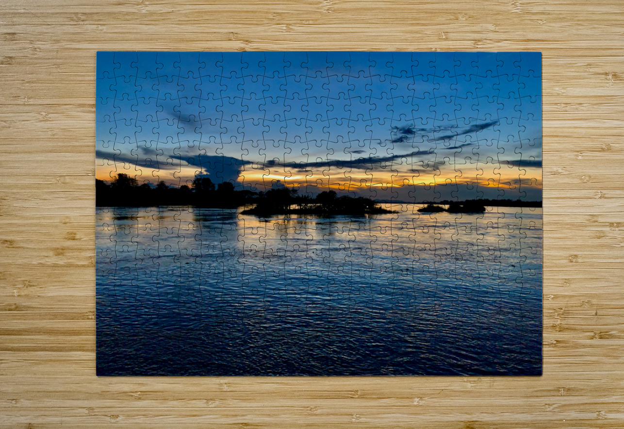 Don Det Sunset 3 Jimmy Roy Photos Puzzle printing