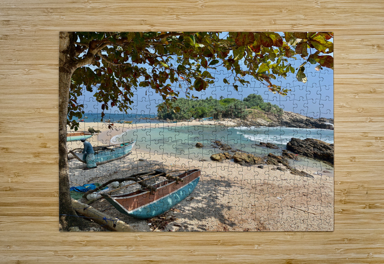 Nilwella Beach Sri Lanka Jimmy Roy Photos Puzzle printing