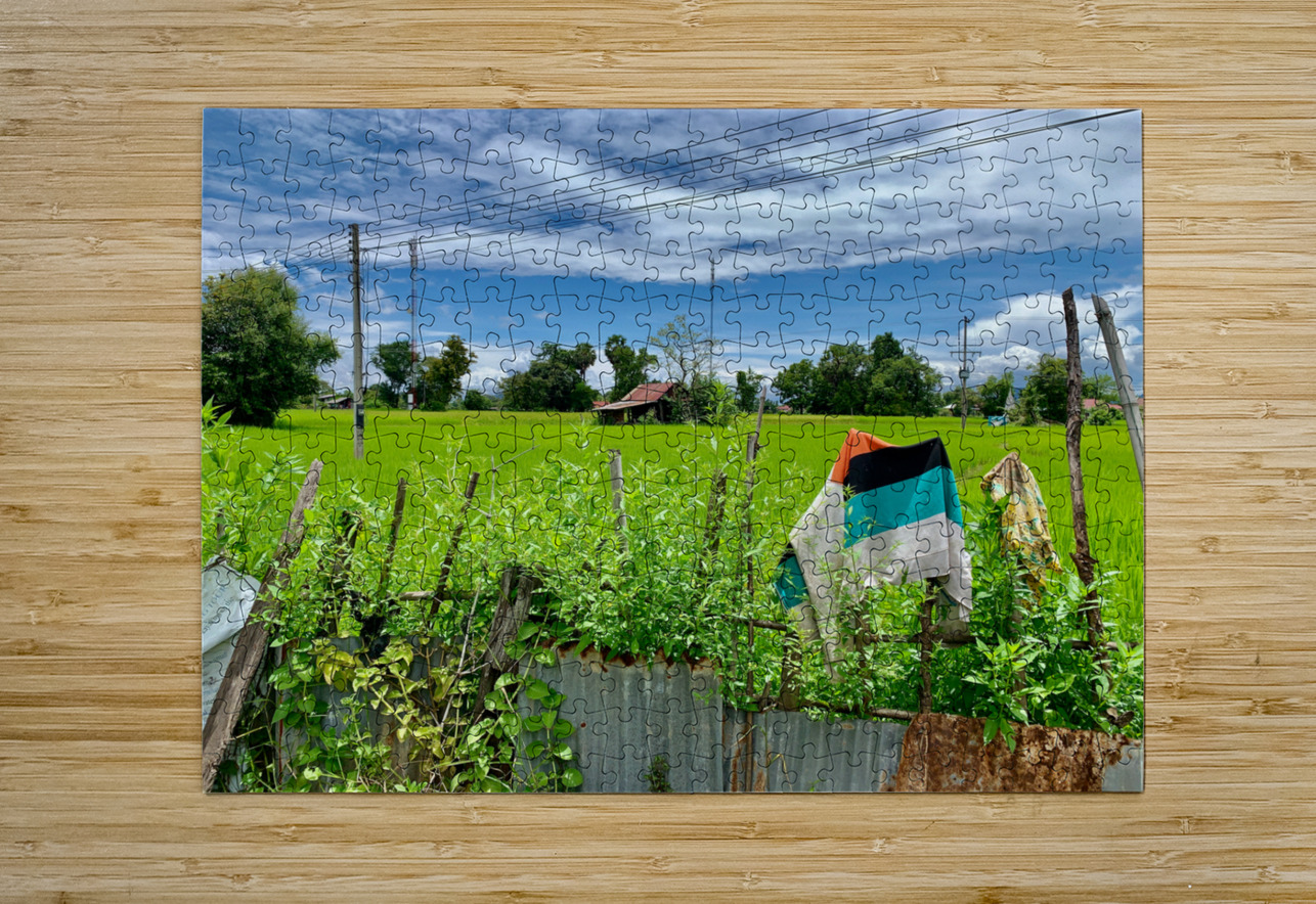 Village House Jimmy Roy Photos Puzzle printing