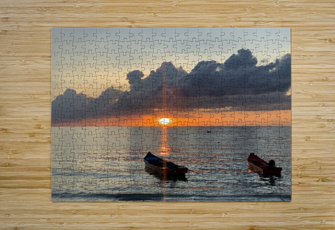 Sweet Orange Sunset 2 Jimmy Roy Photos Puzzle printing