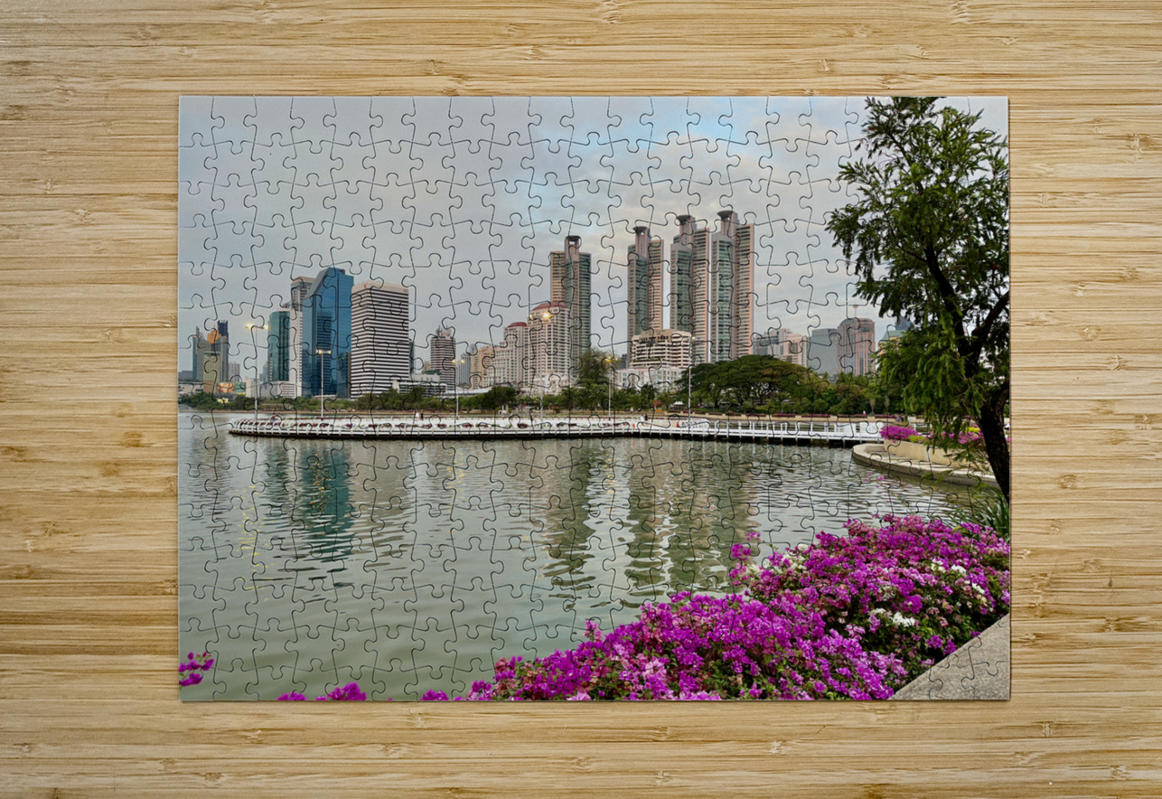 Benchakitti Park Bangkok Jimmy Roy Photos Puzzle printing