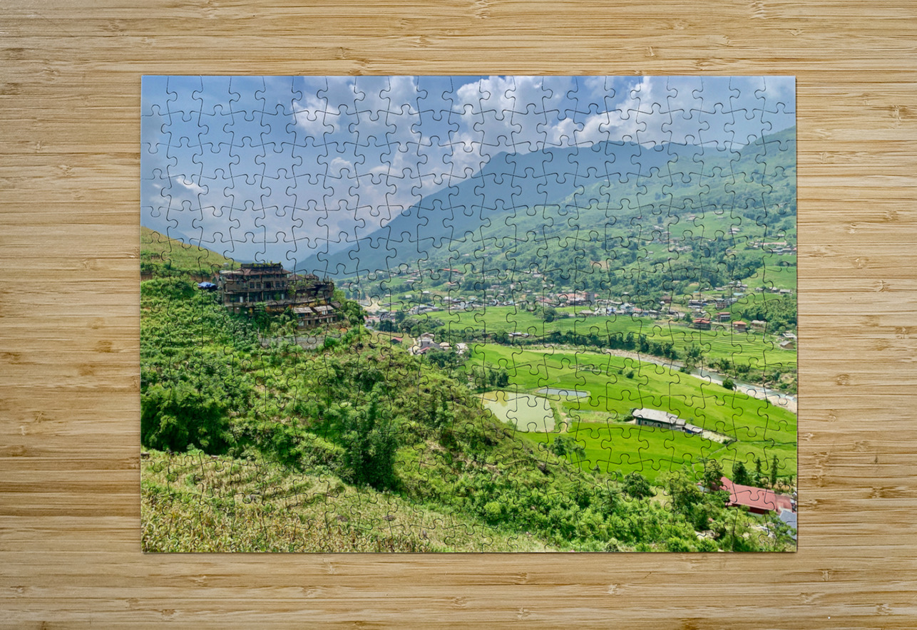 Rice Fields in Sapa 4 Jimmy Roy Photos Puzzle printing