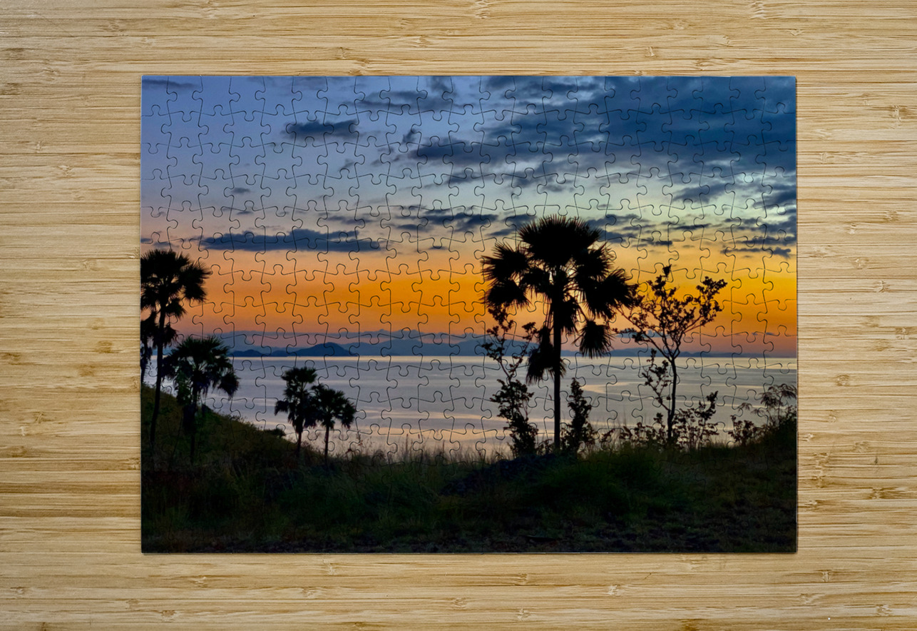 Sunset Over the Flores Sea Indonesia 5 Jimmy Roy Photos Puzzle printing